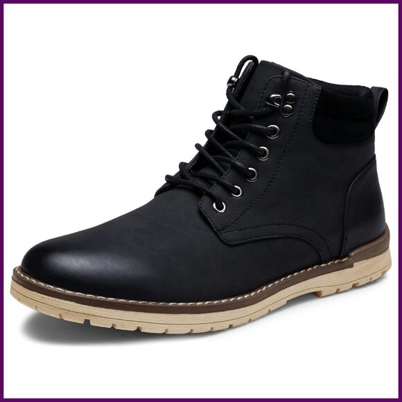 Men's Waterproof Hiking Boots Chukka Casual Outdoor Shoes